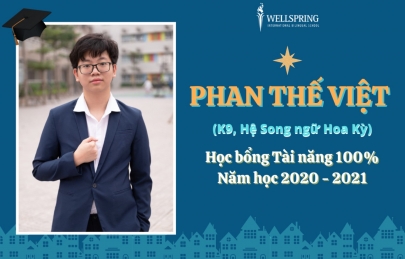 Lắng nghe Thế Việt (K9) chia sẻ kinh nghiệm 4 năm liên tiếp giành bổng tài năng Wellspring 